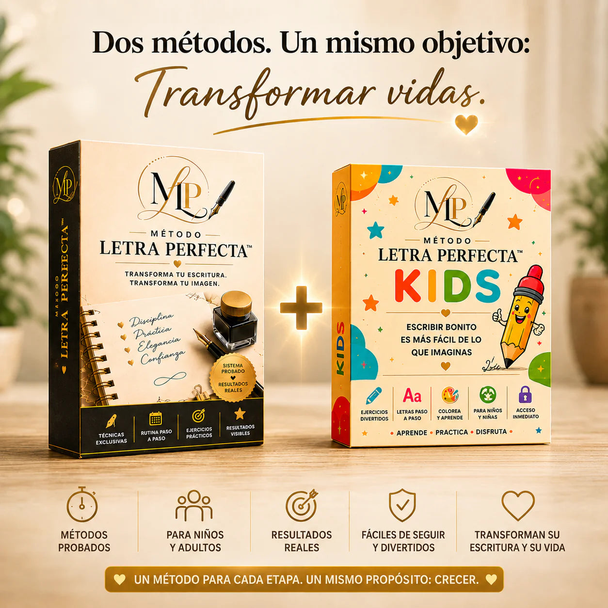 METODO LETRA PERFECTA + METODO LETRA PERFECTA KIDS + 6 BONUS